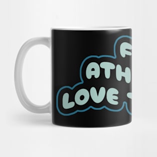 Fun athletics love to read Mug